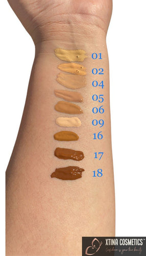 Full Coverage Foundation (30SPF) Sample Xtina Cosmetics