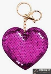 Heart Keychain Xtina Cosmetics