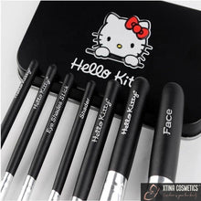 Load image into Gallery viewer, Hello Kitty 7pc Brush set Aileen&#39;s Collection
