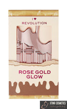 Load image into Gallery viewer, Rose Gold Glow Mini Chocolate Pallette I Heart Revolution
