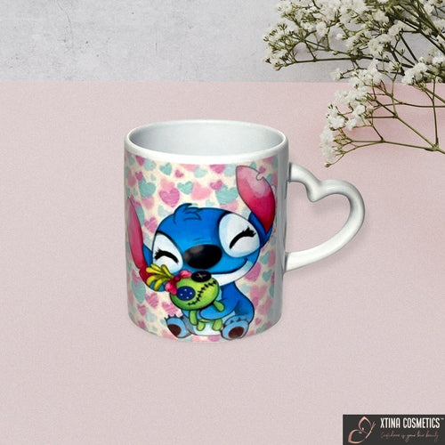 Stitch & Girlfriend Angel Mug Xtina Cosmetics