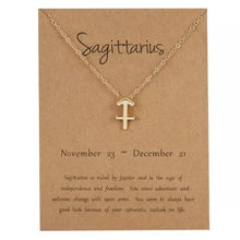 Load image into Gallery viewer, Zodiac Pendant Necklace Xtina Cosmetics
