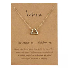 Load image into Gallery viewer, Zodiac Pendant Necklace Xtina Cosmetics
