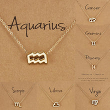 Load image into Gallery viewer, Zodiac Pendant Necklace Xtina Cosmetics
