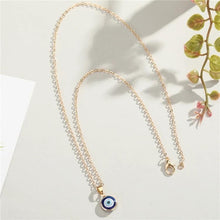 Load image into Gallery viewer, Evil Eye Pendant Necklace
